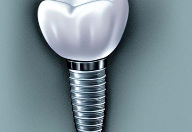 Schéma d'un implant dentaire