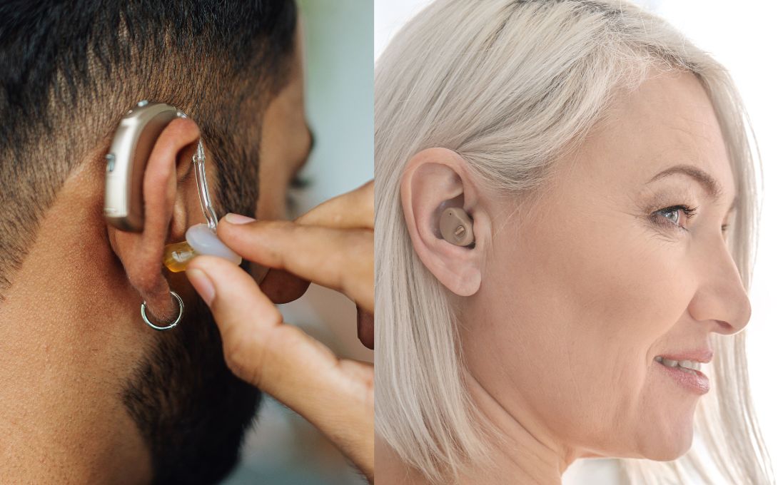 Appareil auditif intra auriculaire vs contour d'oreille